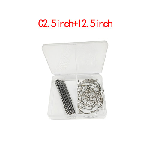 C型弯针弧形三棱针手工DIY手缝皮革皮具三角针C type wig needle