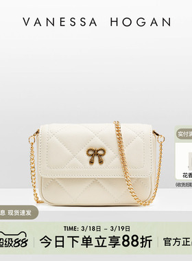 VH女包蝴蝶结菱格小包可爱蝴蝶结链条迷你小包精致单肩包斜挎包