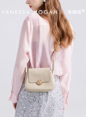 【高端线】VH女包枝禾枕头包大容量松弛手提包简奢真皮单肩斜挎包