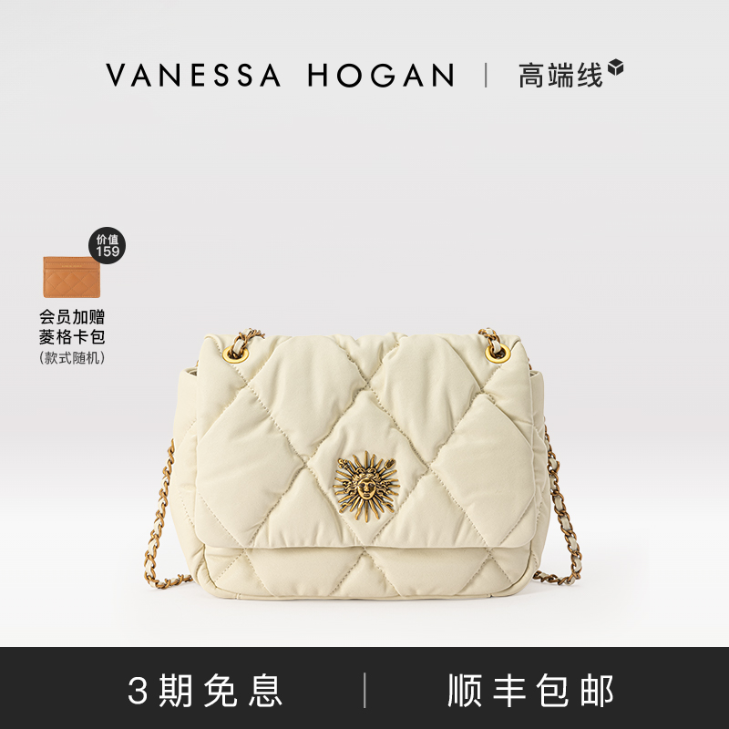 VH女包茵然蓬蓬软包高级感斜挎包