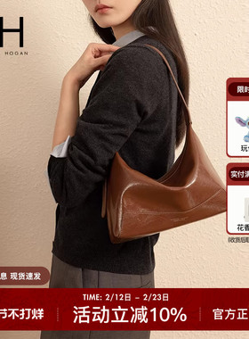 VH女包冉冉hobo包气质松弛包包高级感手提包牛皮春夏斜挎单肩包