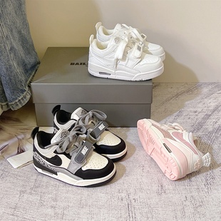 2026年春季新款儿童板鞋透气运动时尚小白鞋男童女童中大童休闲鞋