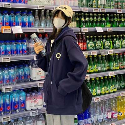 卫衣外套情侣春秋款欧美高街vibe高级感青岛即墨高街痞帅春季穿搭