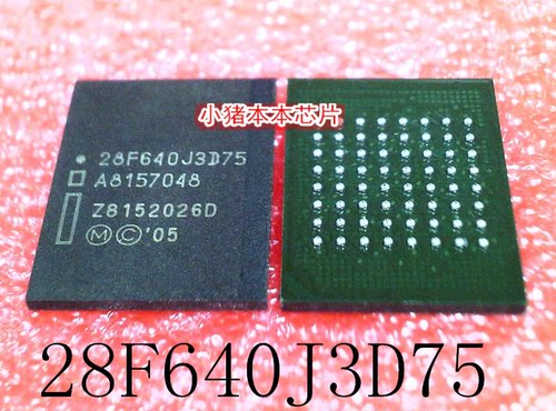 RC28F640J3D75    28F640J3D75     BGA封装     新的