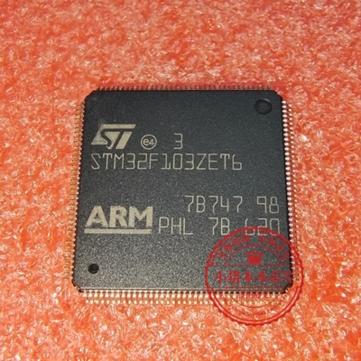 STM32F103ZET6 STM32F103 LQFP144 512K闪存 32位微控制器 贴片