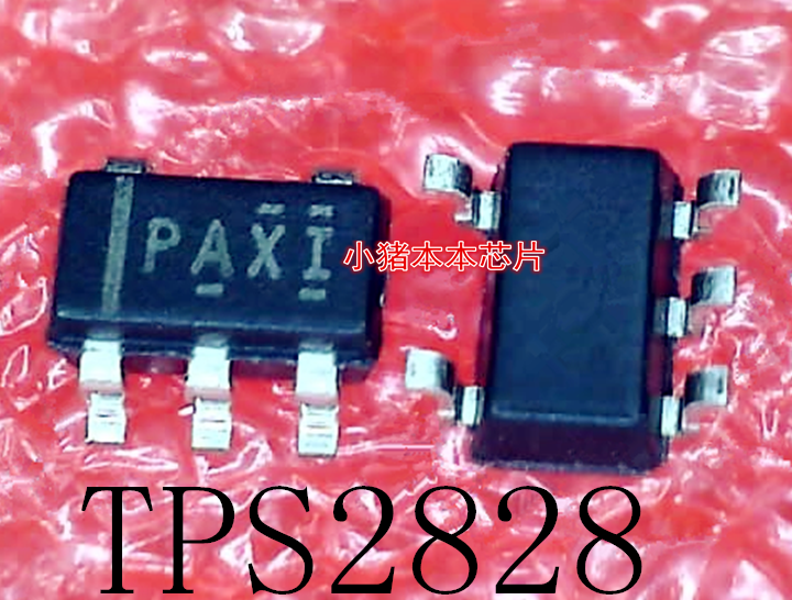 集成电路TPS2828DBVR丝印PAXI