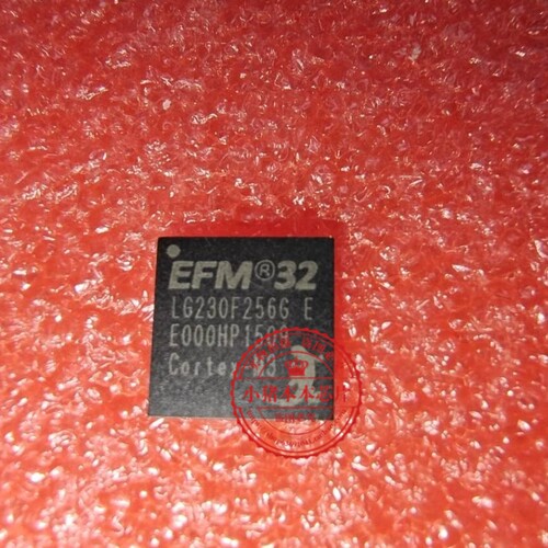 EFM32LG230F256G-E-QFN64R    丝印LG230F256G E  QFN