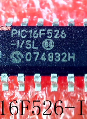 PIC16F526-I/SL   PIC16F526    SOP-14  新的     一个起售