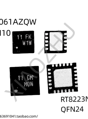 RT8223N RT8223NZQW QFN24 11= RT8061AZQW RT8061A 11= QFN10