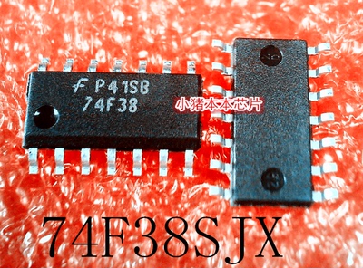 集成电路74F38SJX丝印74F38