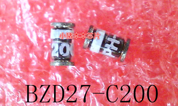 BZD27-C200   BZD27C200   BZD27   丝印：PH-200   SOD-87  新的