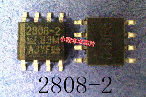 UCC2808DTR-2   UCC2808D-2  UCC2808  丝印：2808-2  SOP-8 新的