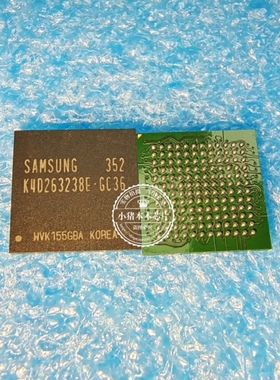 K4D263238E-GC36  K4O263238E-GC36     BGA 新的 一个起拍