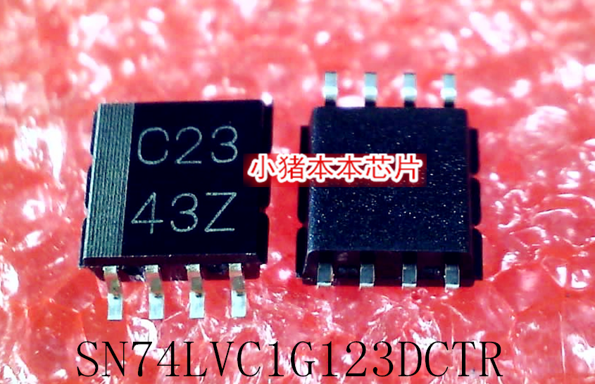 SN74LVC1G123DCTR   丝印 C23   VSSOP8  新的  一个起拍  可直拍