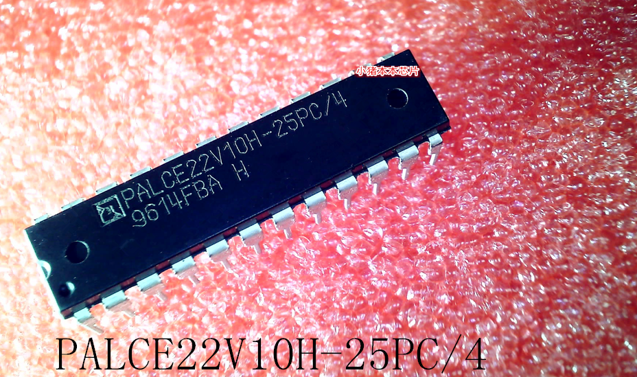 PALCE22V10H-25PC/4  PALCE22V10H  DIP-24 新的