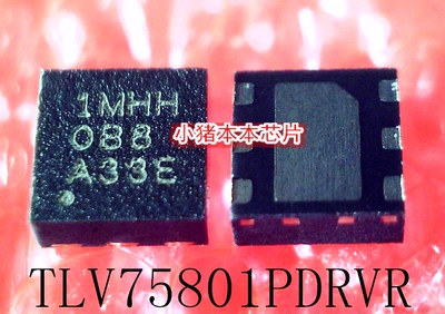集成电路TLV75801丝印1MHHIMHH