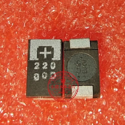 4V220UF 220 220UF4V  4V 220UF 全新三洋溥休积钽电容白色