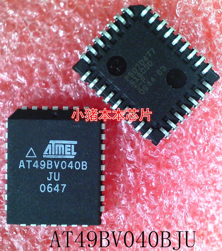 AT49BV040BJU    AT49BV040B-JU   AT49BV040B    PLCC32封装新的