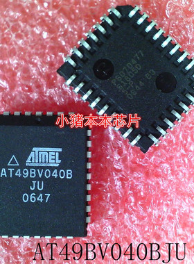 AT49BV040BJU    AT49BV040B-JU   AT49BV040B    PLCC32封装新的