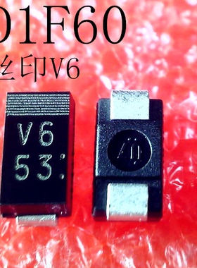 D1F60    丝印 V6   DO-214AC   SMA 贴片  新的 一个起售 可直拍