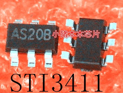 STI3411     丝印:AS20B     SOT23-6       新的