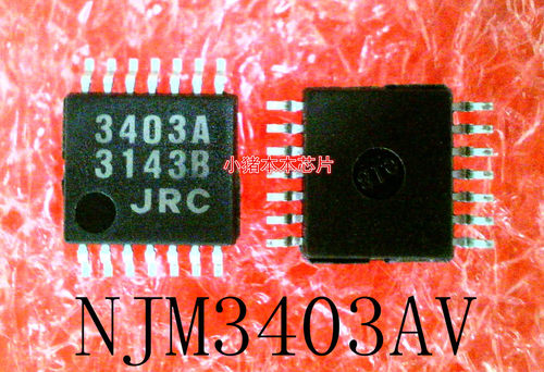 NJM3403AV    NJM3403A    3403A    JRC3403A   TSSOP封装  新的