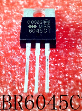 MBR6045CT    MBR 6045CT    TO-220    新的  可直拍