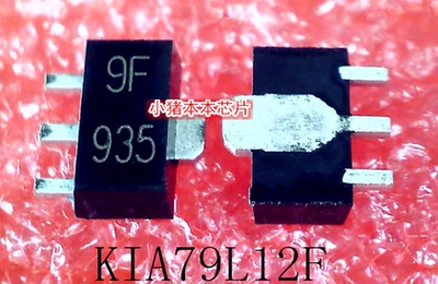 KIA79L12F-RTF-P   KIA79L12F   79L12   丝印 9F  SOT-89  新的