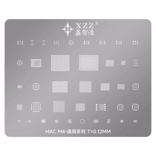 Mac M4 CPU通用笔记本MacBookPro/MINI/iMAC芯片植锡网BGA钢网