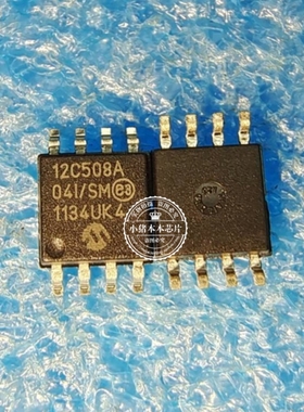 PIC12C508 PIC12C508A-04I/SM   空白无程序SOP8  新的 一个起拍