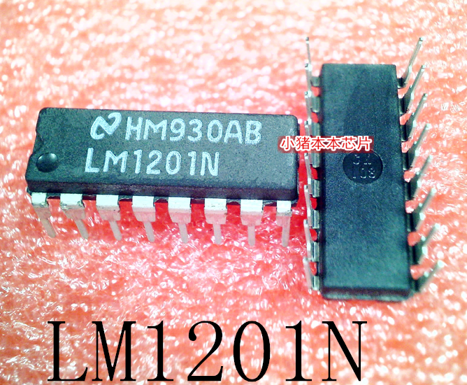 LM1201N     LM1201     DIP-16      新的