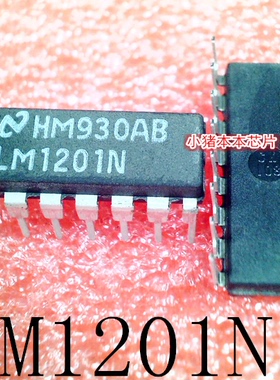 LM1201N     LM1201     DIP-16      新的