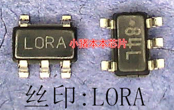 LP2985AIM5X-3.3  LP2985AIM5-3.3  LP2985  丝印：LORA  SOT23-5