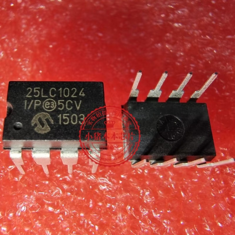25LC1024-I/P   25LC1024I/P   25LC1024-IP  25LC1024-I-P   DIP