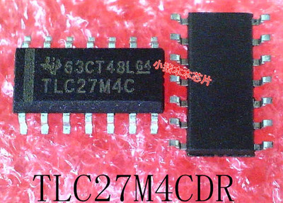 TLC27M4CDR       TLC27M4C      SOP14     新的