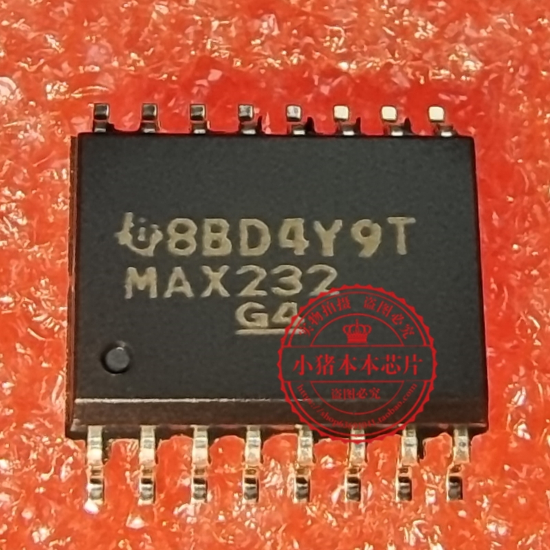 MAX232DWR MAX232DW MAX232 宽体SOP16-7.2尺寸 全新原装