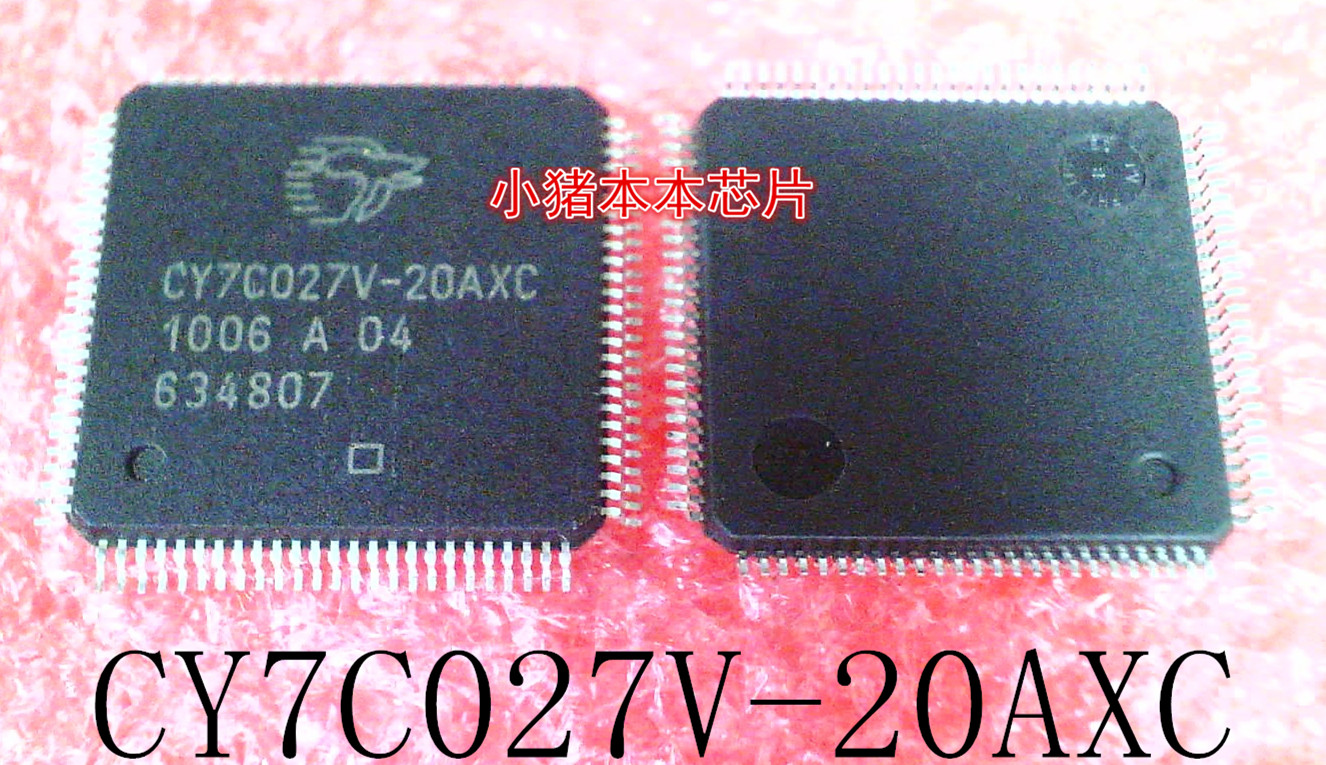 CY7C027V-20AXC   CY7C027V    CY7C027-20AXC    QFP封装  新的