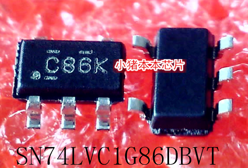 SN74LVC1G86DBVT 丝印 C86K C86 开头 SOT23-5新的一个起拍可直拍