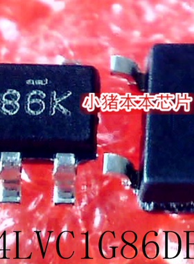 SN74LVC1G86DBVT 丝印 C86K C86 开头 SOT23-5新的一个起拍可直拍