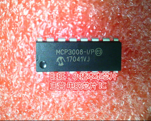 MCP3008-I/P MCP3008-1/P MCP3008I/P MCP3008-I/P  DIP全新现货