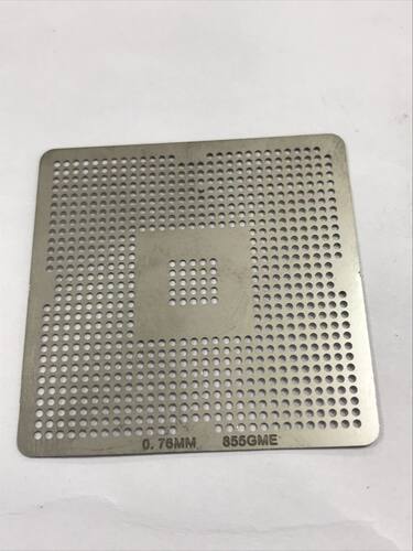 855GME 855GM RG82855GME JG82855GME  0.76MM 芯片大小钢网 3元