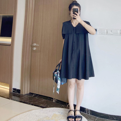 大码高端女装胖mm韩版遮肚