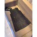 爵莱菲轻奢星辰般闪耀小蜜蜂亮片设计感裙A字背心连衣裙