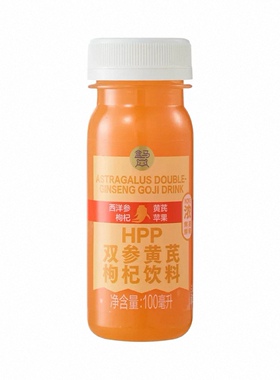 盒马 HPP双参黄芪枸杞饮料100ml冷藏短保30天新品包邮