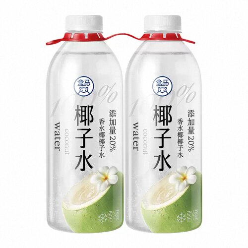 盒马 椰子水950ml*2新品冷藏包邮