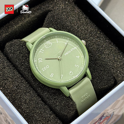 HelloKitty凯蒂猫手表女款初高中学生女式防水静音考试专用指针表