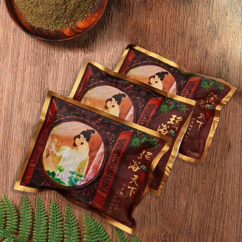 瑶浴天下桶装泡泡浴木桶浴瑶族瑶浴古方药浴泡浴药包药浴泡澡包