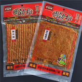 周劲松辣片素牛筋好吃 麻辣味儿时怀旧老式 网红零食小吃辣条大全