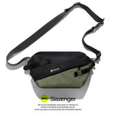 Slazenger潮流单肩斜挎包男休闲百搭胸包骑行腰包女学生邮差包