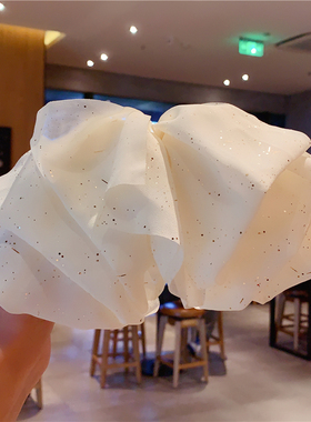 韩式甜美雪纺布艺多层蝴蝶结头饰